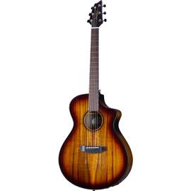 Breedlove: Acoustic Guitar - Pursuit Exotic S Concert Edgeburst Koa