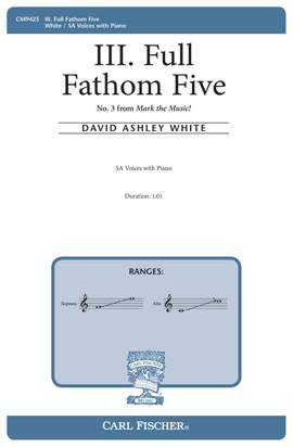 David White: III. Full Fathom Five