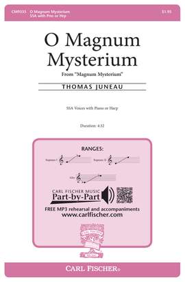 Thomas Juneau: O Magnum Mysterium
