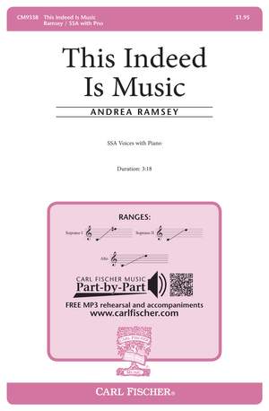 Andrea Ramsey: This Indeed Is Music