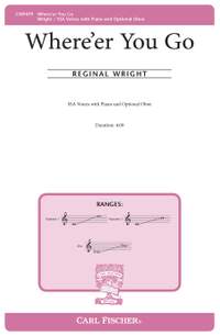 Reginal Wright: Where'Er You Go