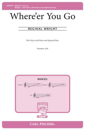 Reginal S. Wright: Where'er You Go
