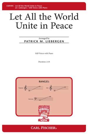 Let&#x20;All&#x20;The&#x20;World&#x20;Unite&#x20;In&#x20;Peace