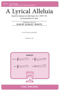 David Ashley White: A Lyrical Alleluia