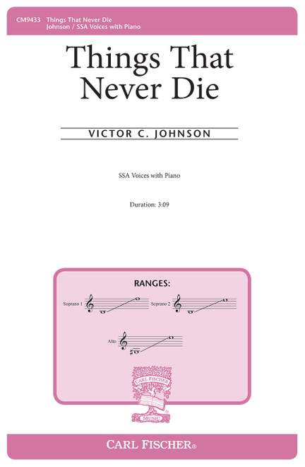 Victor Johnson: Things that Never Die