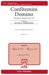 Alessandro Constantini: Confitemini Domino