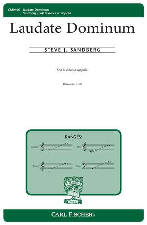 Steve&#x20;Sandberg&#x3A;&#x20;Laudate&#x20;Dominum