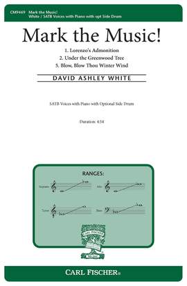 David White: Mark the Music!