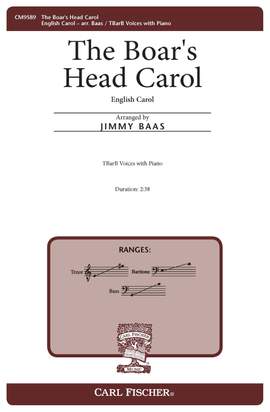 Carol, E: The Boar's Head Carol C major