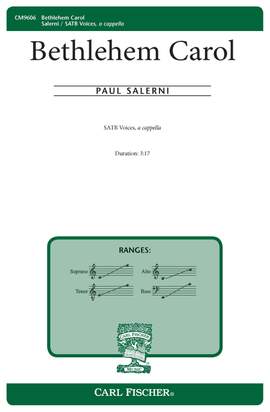Paul Salerni: Bethlehem Carol