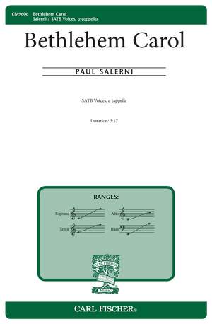 Paul Salerni: Bethlehem Carol