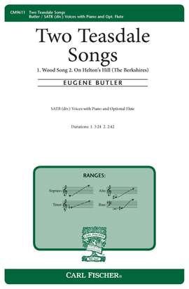 Eugene Butler: Two Teasdale Songs