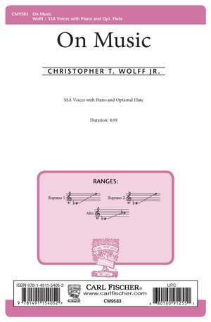 Christopher Gabel, Jr.: On Music