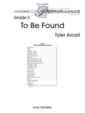 Tyler Arcari: To Be Found