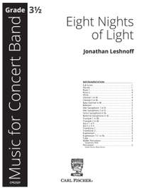 Jonathan Leshnoff: Eight Nights of Light