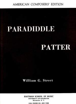 Street, W G: Paradiddle Patter