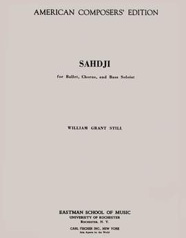 William Grant Still: Sahdji