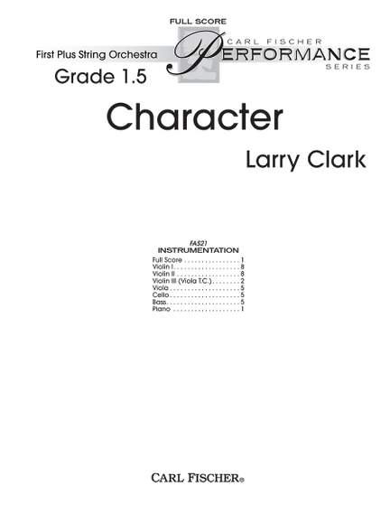 Larry Clark: Character