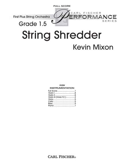 Kevin Mixon: String Shredder
