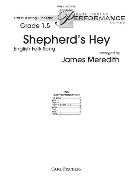 Shepherd's Hey