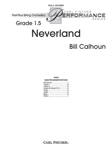Bill Calhoun: Neverland