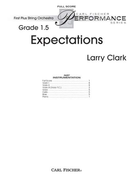 Larry Clark: Expectations