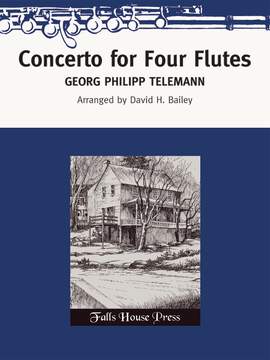 Georg Philipp Telemann: Concerto for Four Flutes