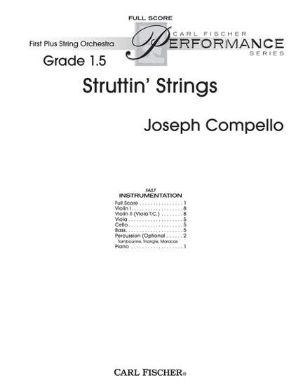 Joseph Compello: Struttin' Strings