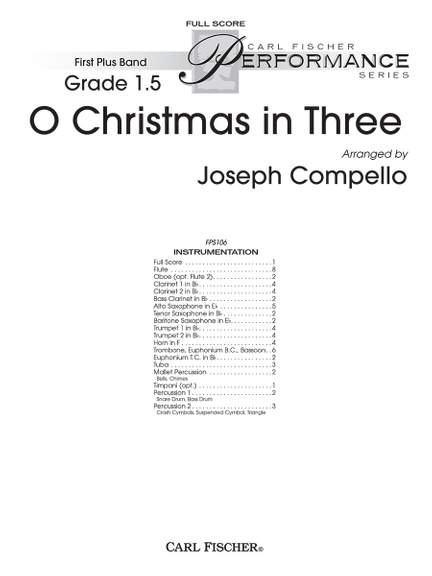 O Christmas in Three