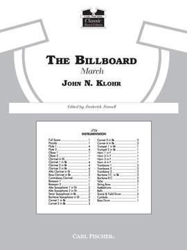 John N. Klohr: The Billboard (March)