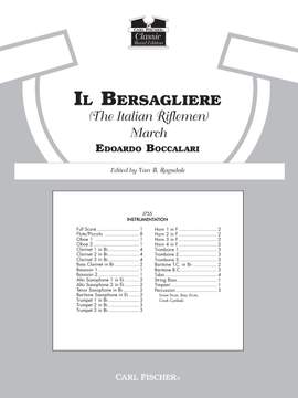 Edoardo Boccalari: Il Bersagliere (The Italian Riflemen) March
