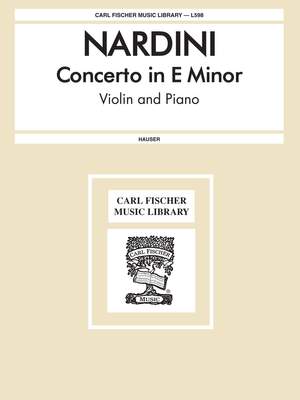 Pietro Nardini: Concerto In E Minor