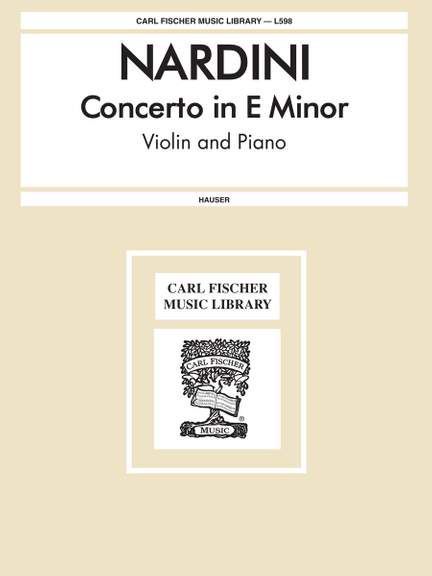 Pietro Nardini: Concerto In E Minor