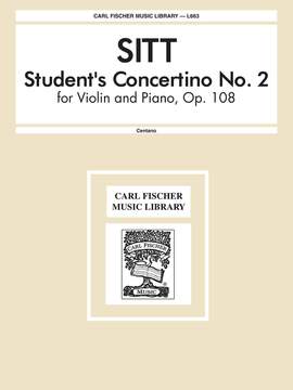 Hans Sitt: Students Concertino Op. 108-Vio