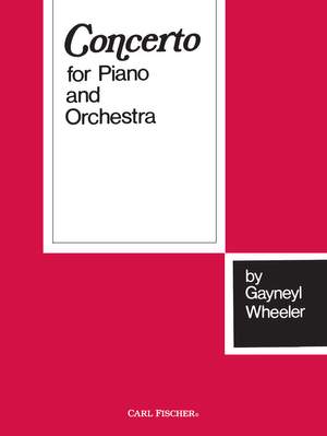 Gayneyl Wheeler: Concerto