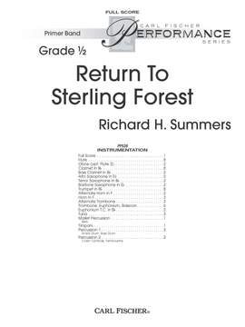 Richard Summers: Return To Sterling Forest