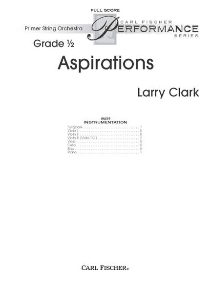 Larry Clark: Aspirations
