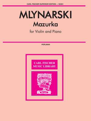 Emil Mlynarski: Mazurka