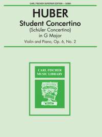 Adolf Huber: Student Concertino In G Major