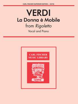 Giuseppe F. Verdi: La Donna E Mobile