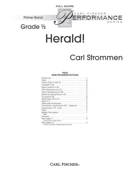Carl Strommen: Herald!