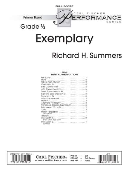 Summers, R: Exemplary