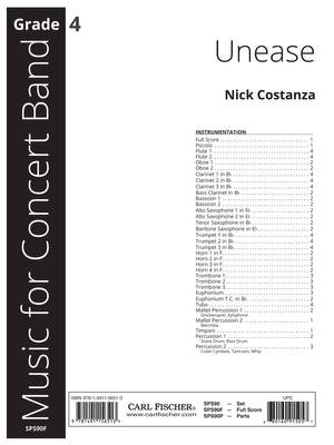 Nicholas Costanza: Unease