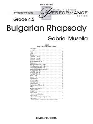 Gabriel Musella: Bulgarian Rhapsody