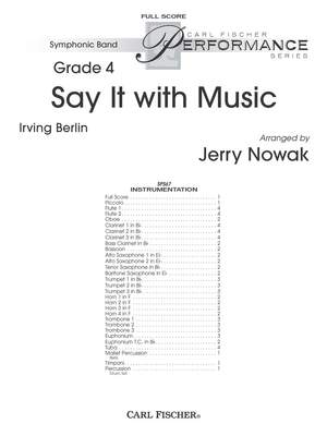 Irving Berlin: Say It with Music