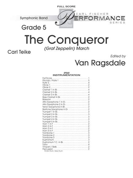 Carl Teike: The Conqueror