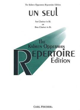 Kalmen Opperman: Un seul
