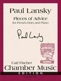 Paul Lansky: Pieces of Advice