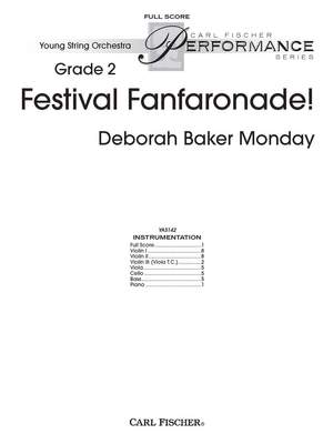 Deborah Baker Monday: Festival Fanfaronade