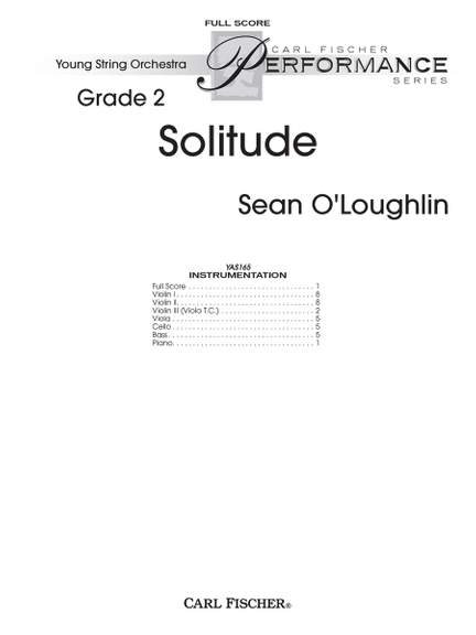 Sean O'Loughlin: Solitude